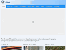 Tablet Screenshot of manushiarts.com